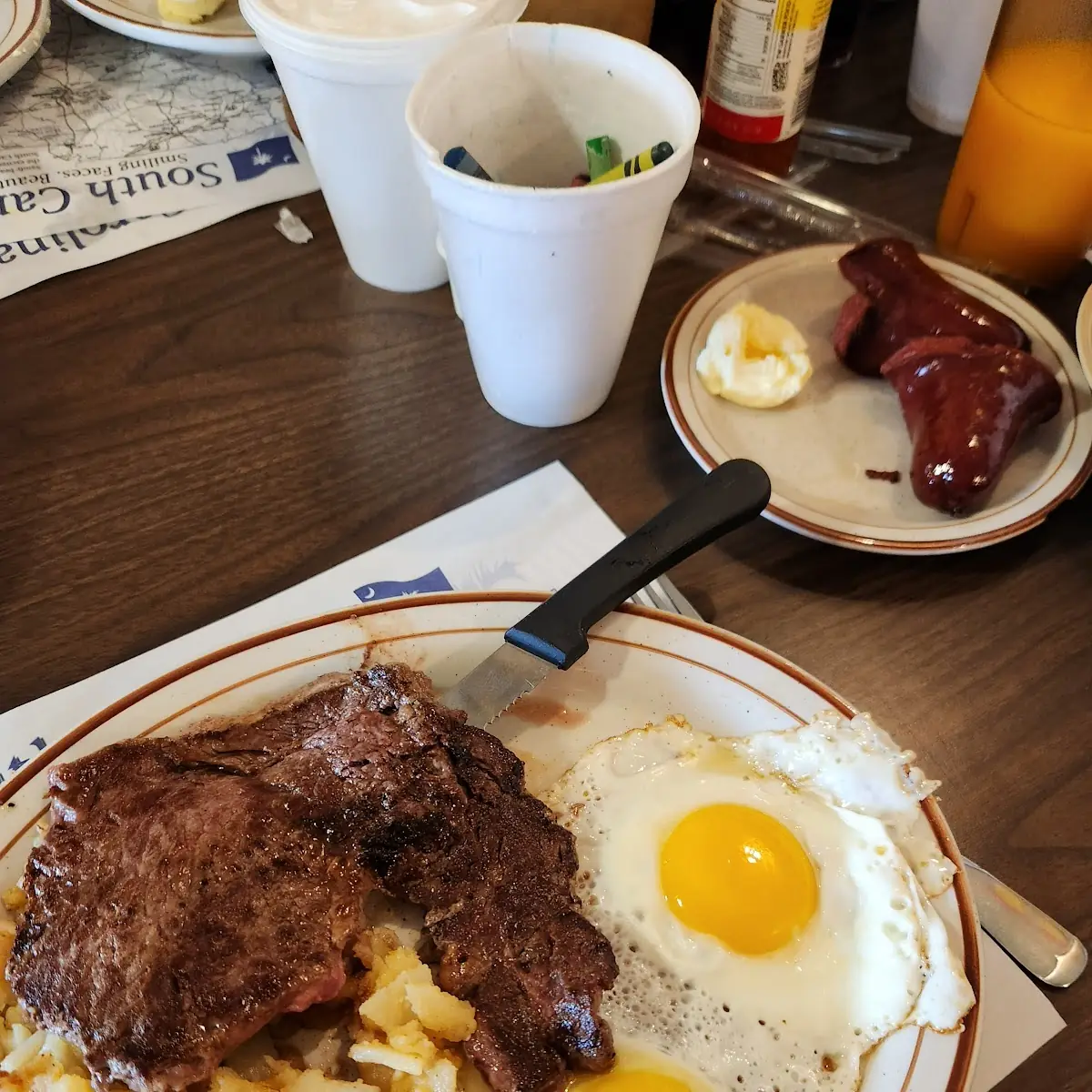 Ribeye Steak and Eggs