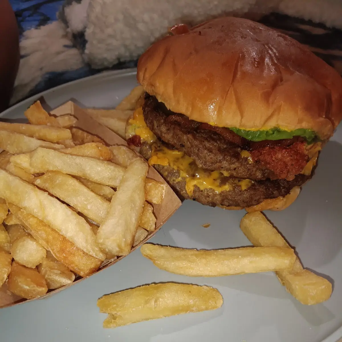 Double Bacon Cheeseburger Combo