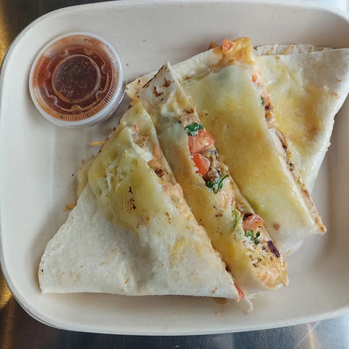 Spicy Chicken Quesadilla
