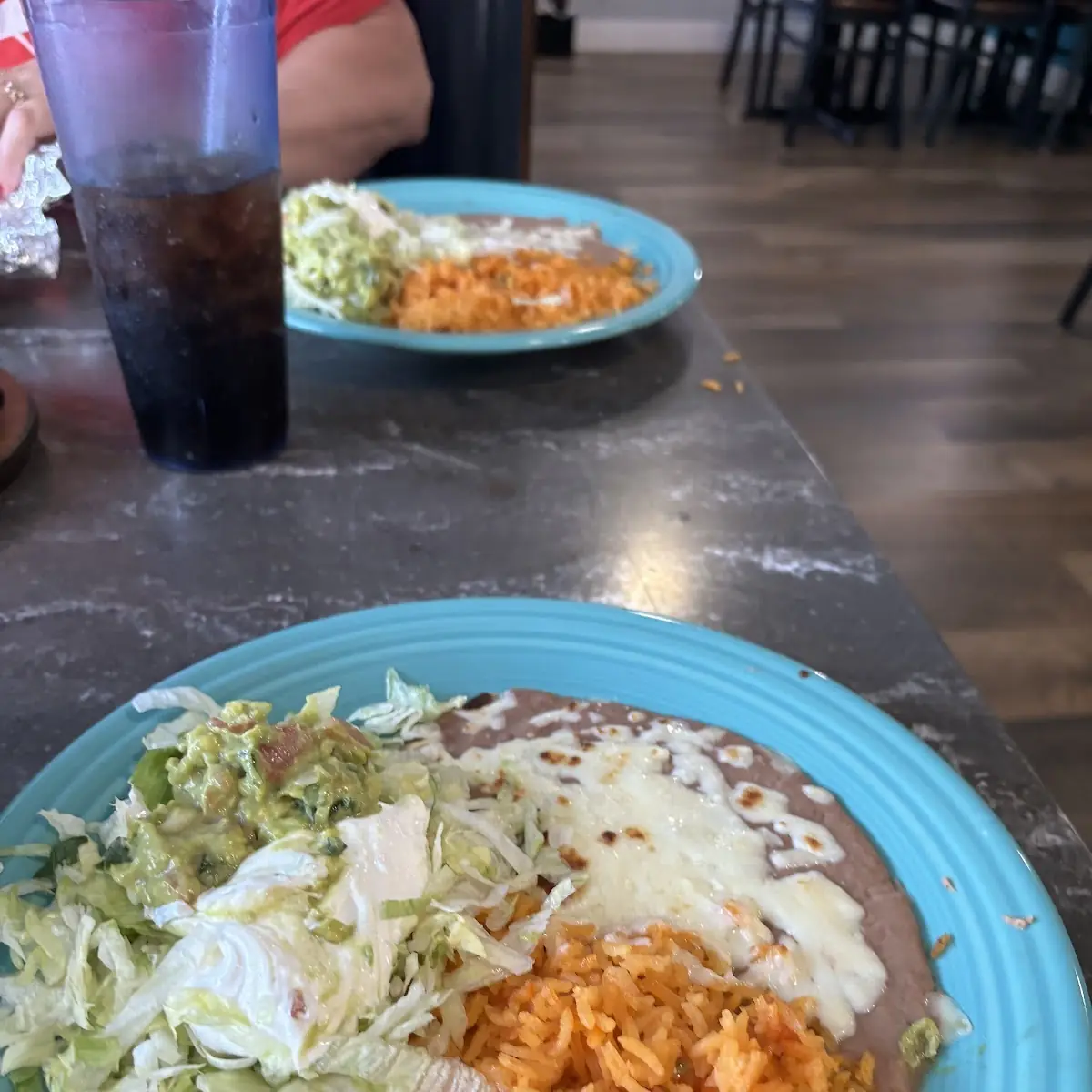 Side Plate of Rice & Beans and Cheese