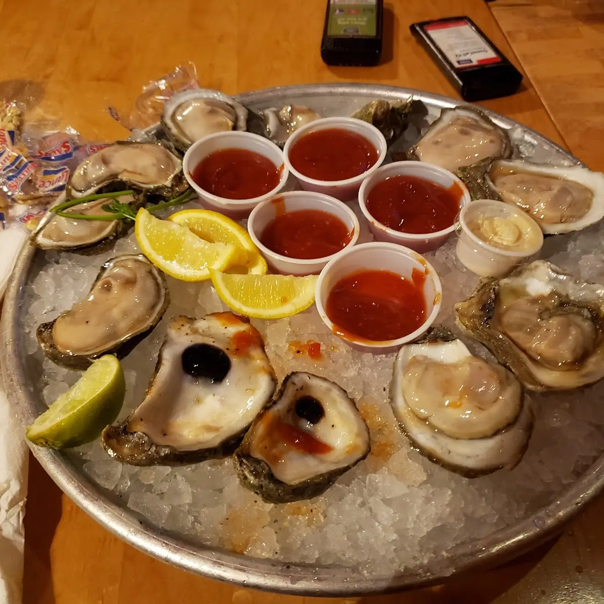 Oysters on the Half Shell