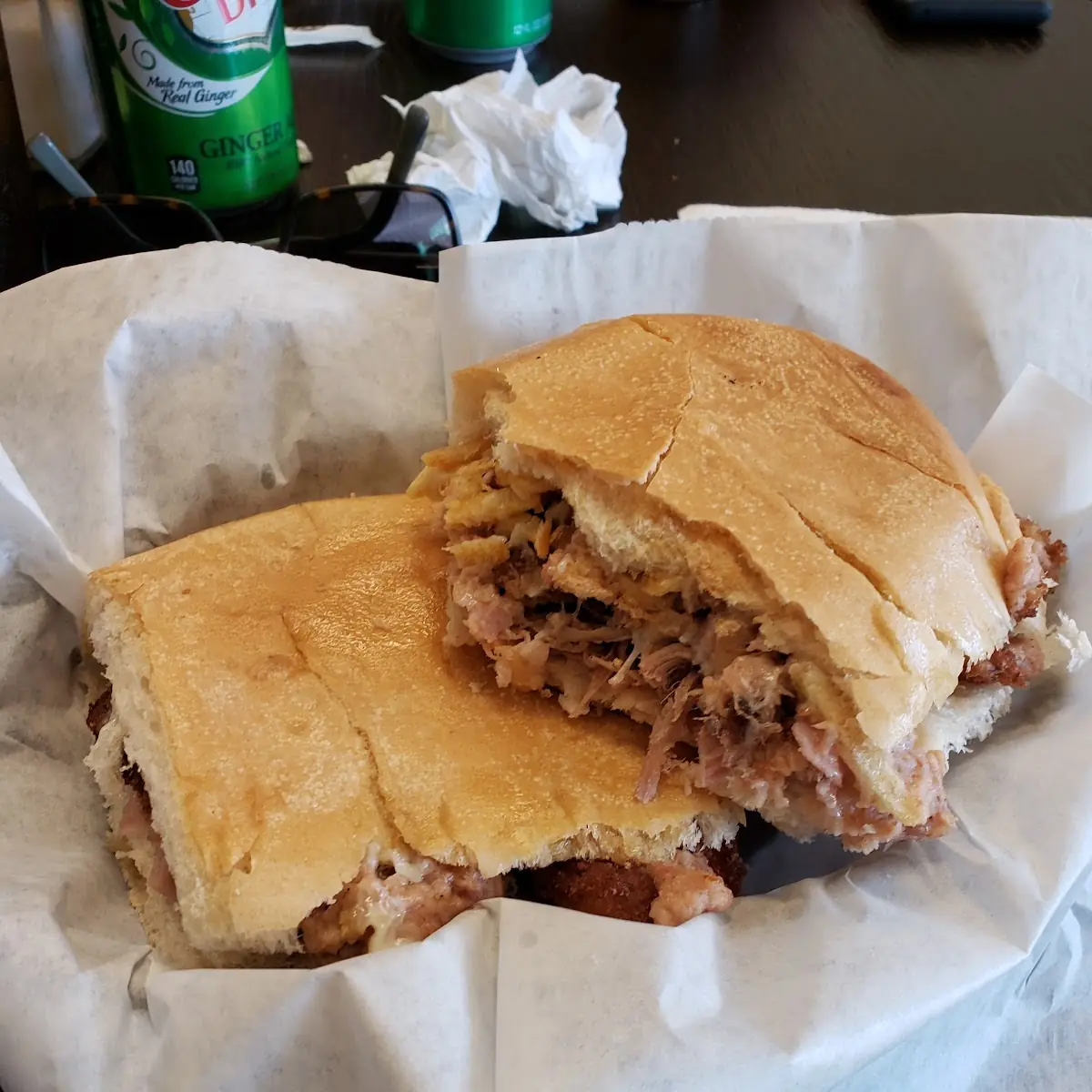 Croquette Sandwich Cubano