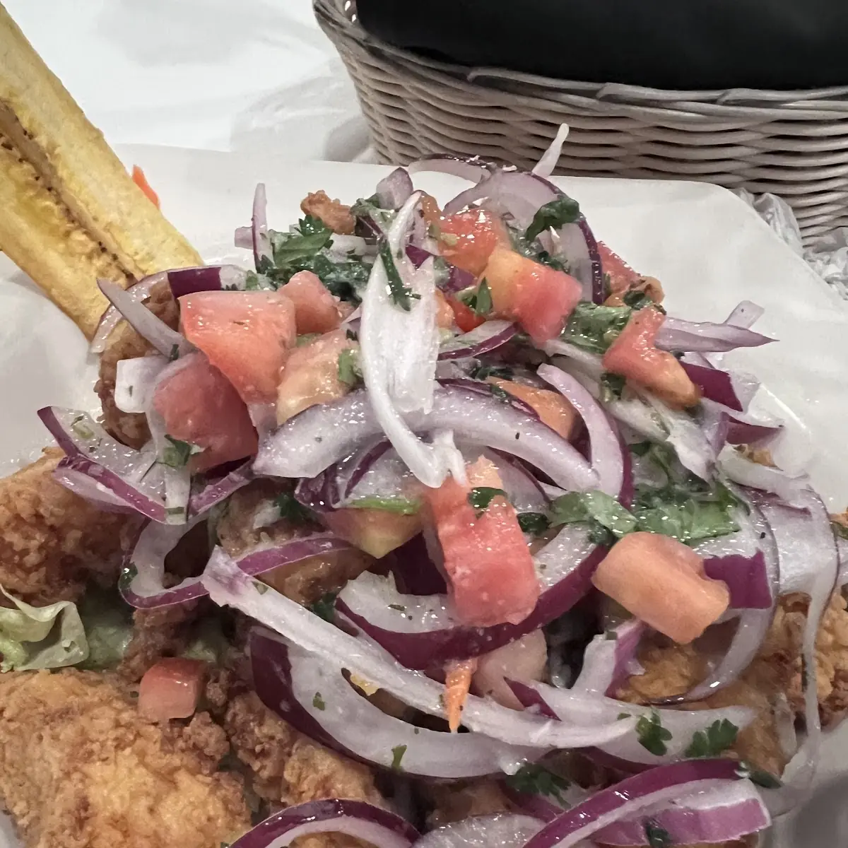 Fried Fish Ceviche