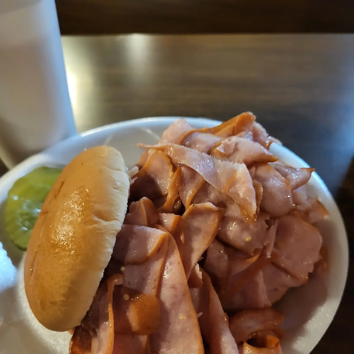 Polish Sausage Sandwich