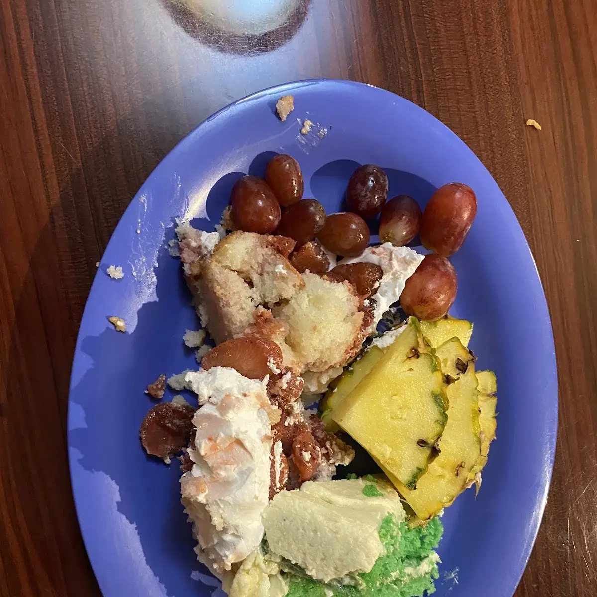 All You Can Eat Random Deserts on Plate