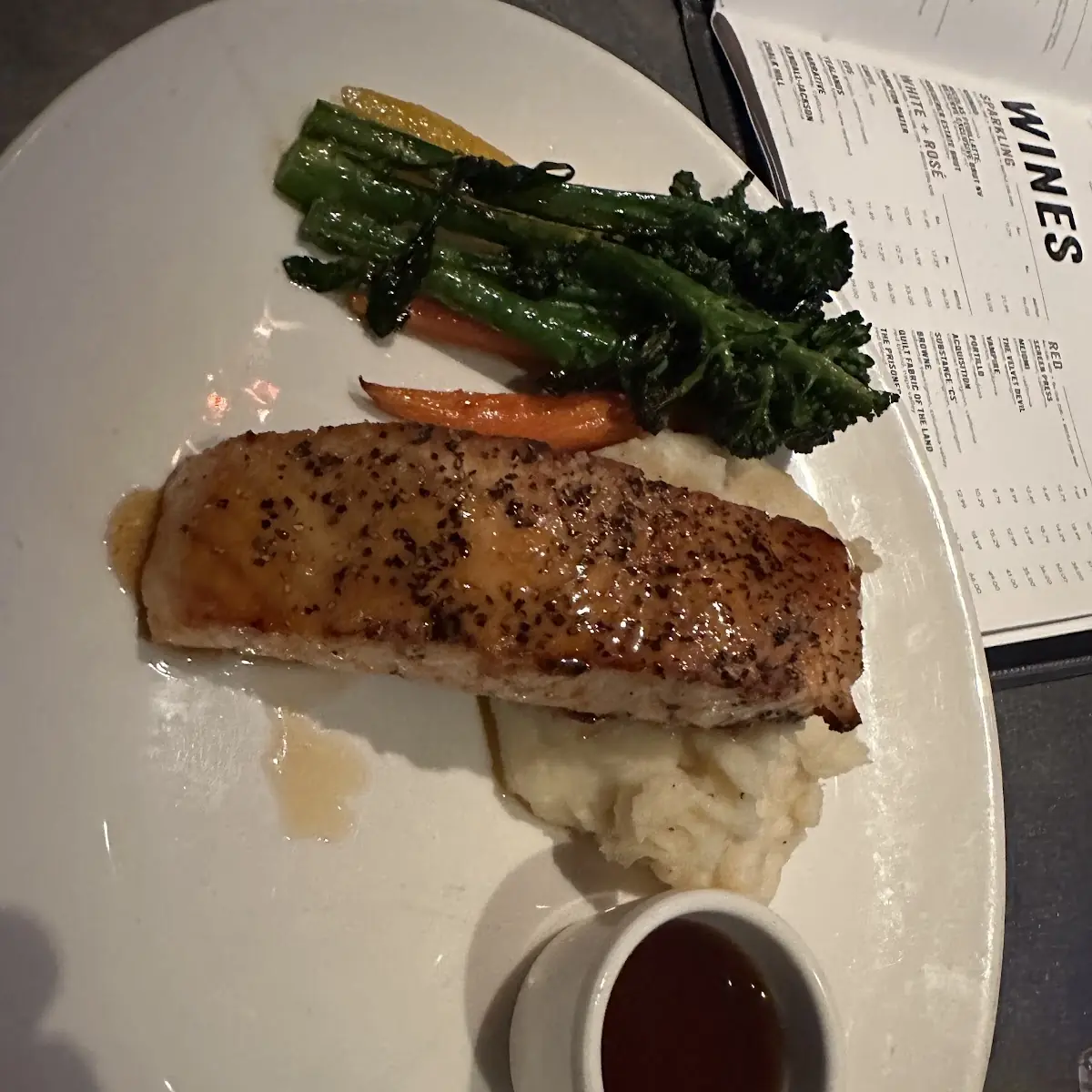 Whiskey Glazed Salmon