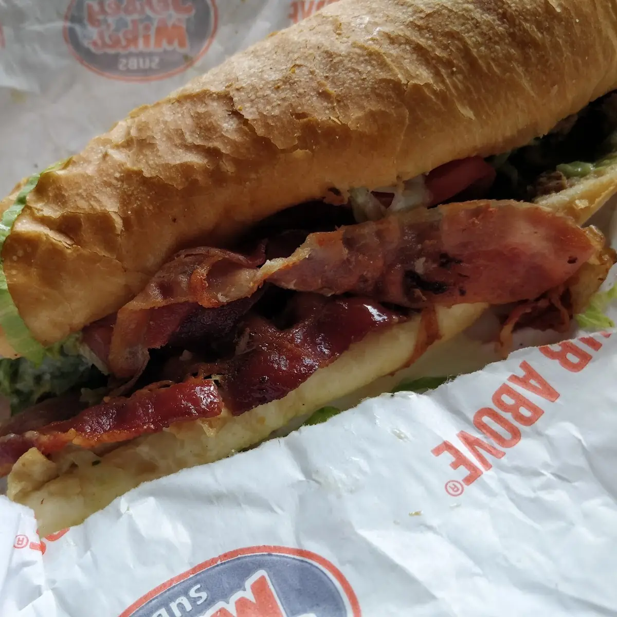 Bacon Cheeseburger Sub
