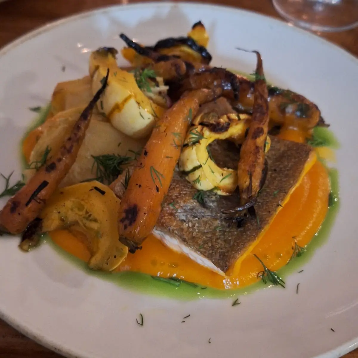Filet de Truite, Comptoir Moutarde