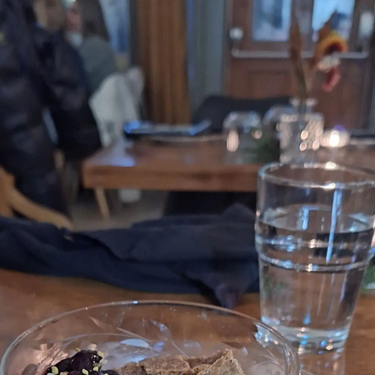 Panna Cotta Aux Bleuets, Comptoir Moutarde