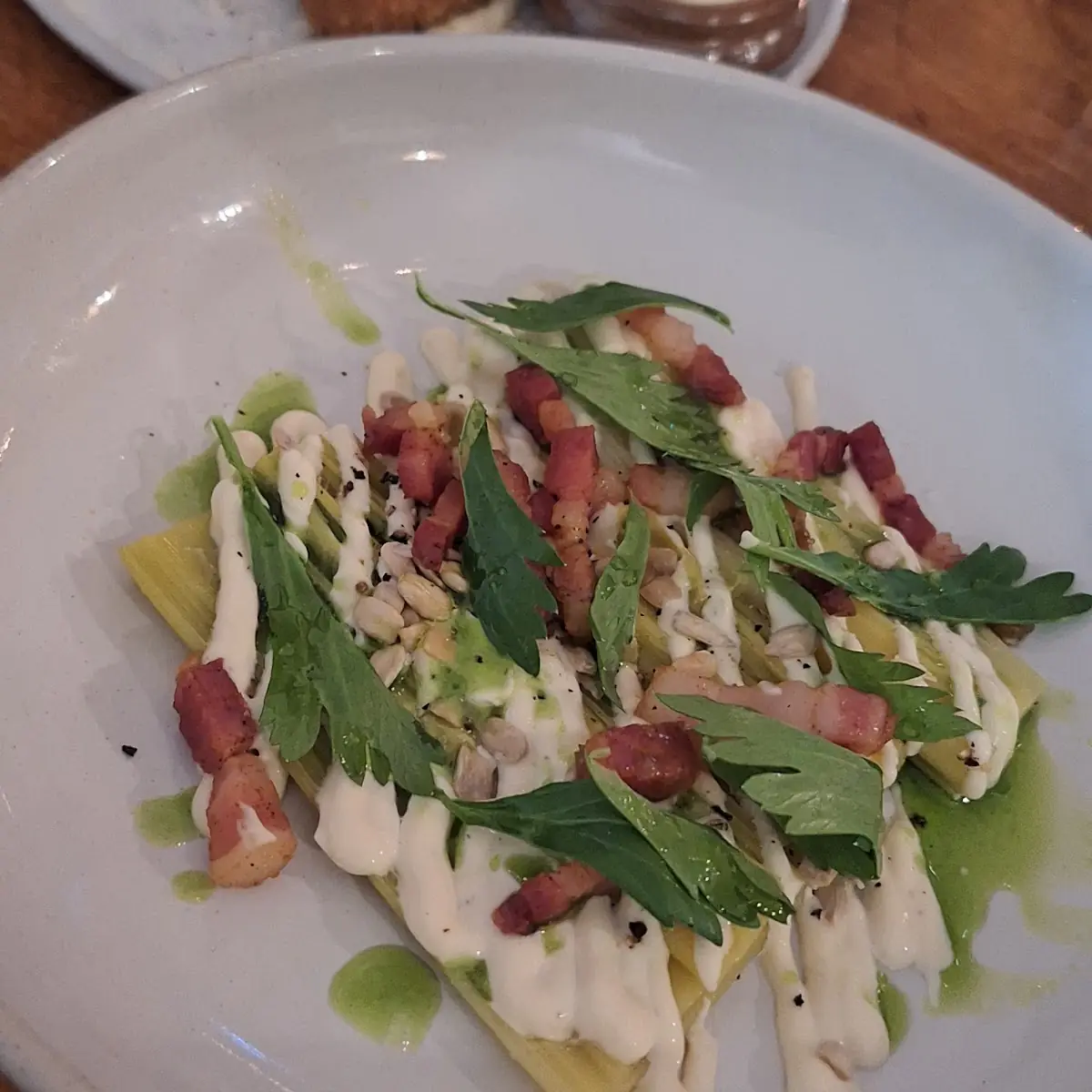 Poireaux Aux Lardons, Comptoir Moutarde