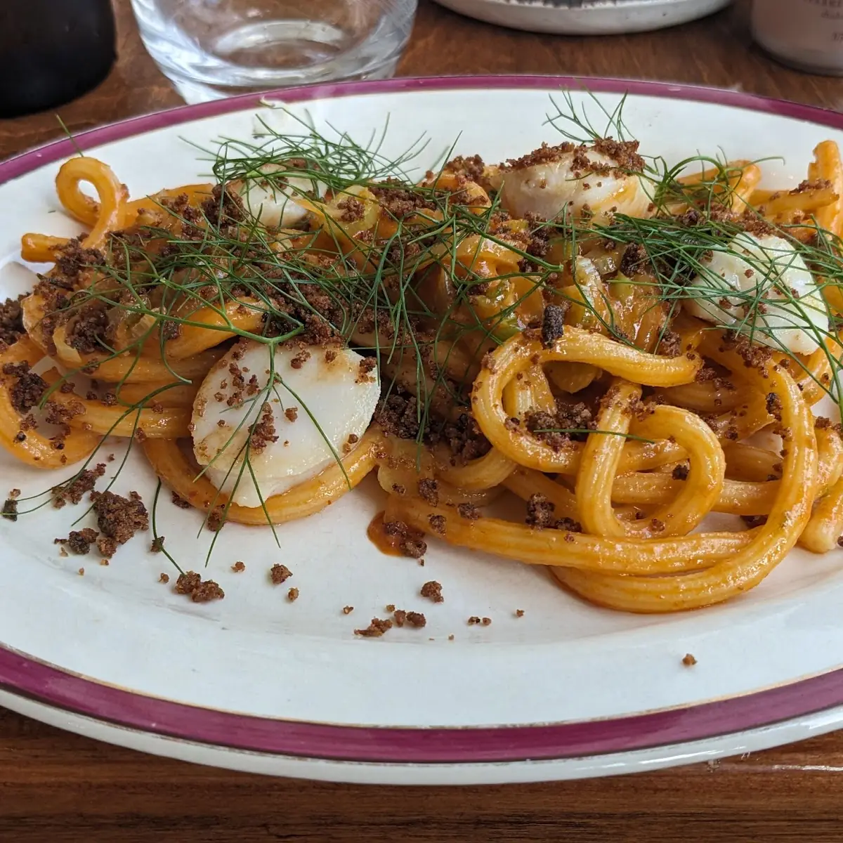 Udon Aux Oeufs Et Fines Herbes, Comptoir Moutarde
