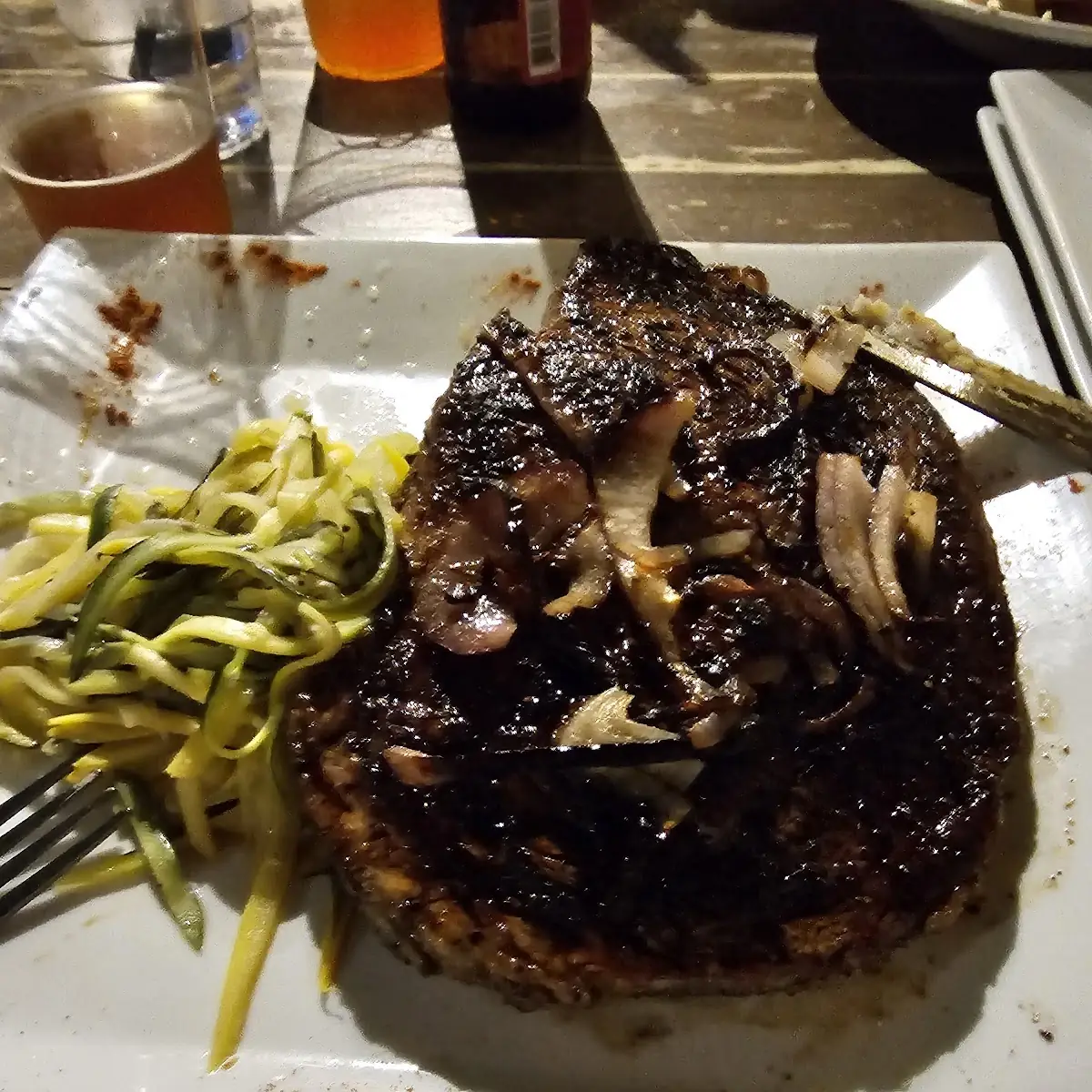 Pepper Crusted Rib-Eye