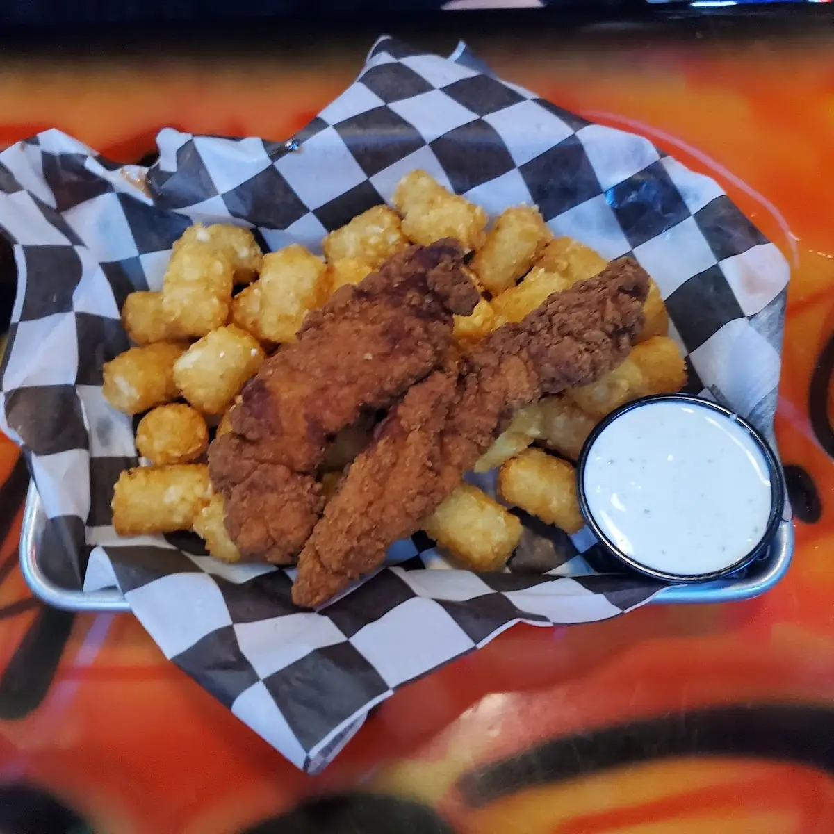 Chicken Strip and Tater Tots