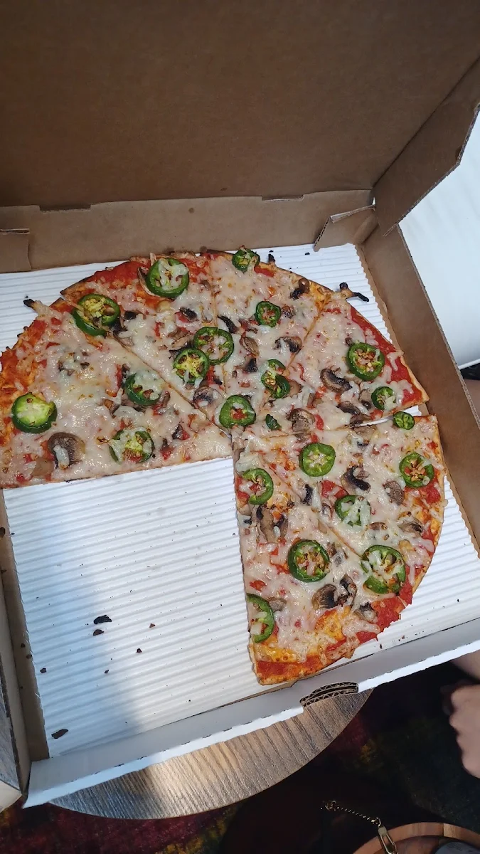 Vegan Cheese Veggie Pizza