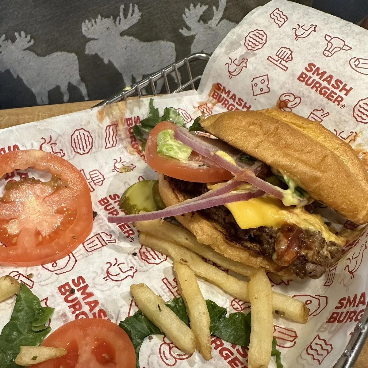 Single Patty Smash Burger