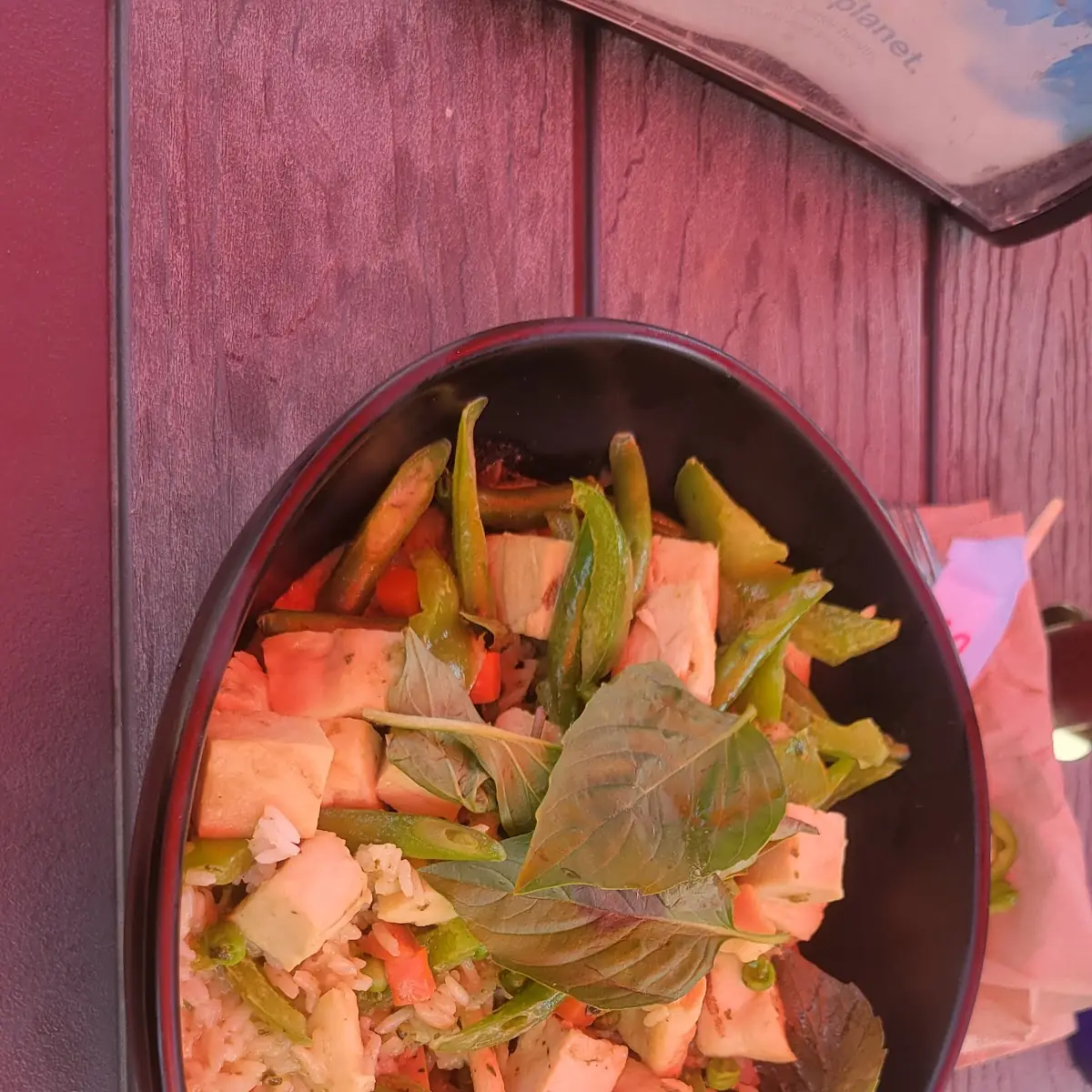 Green Curry Rice Bowl