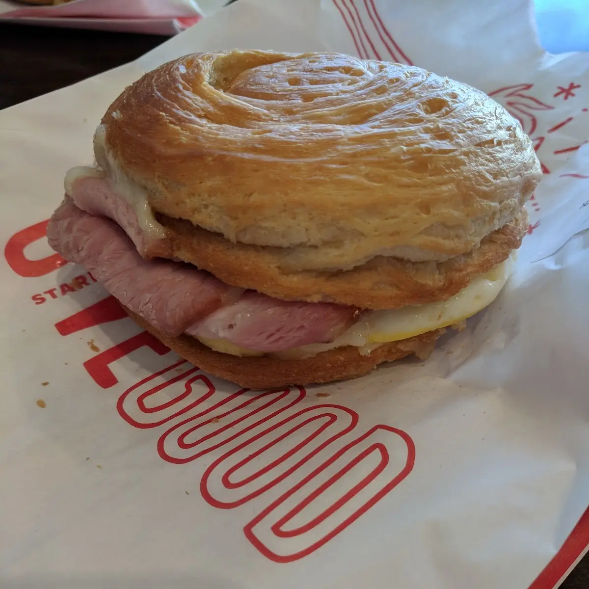 Ham Swiss and Egg