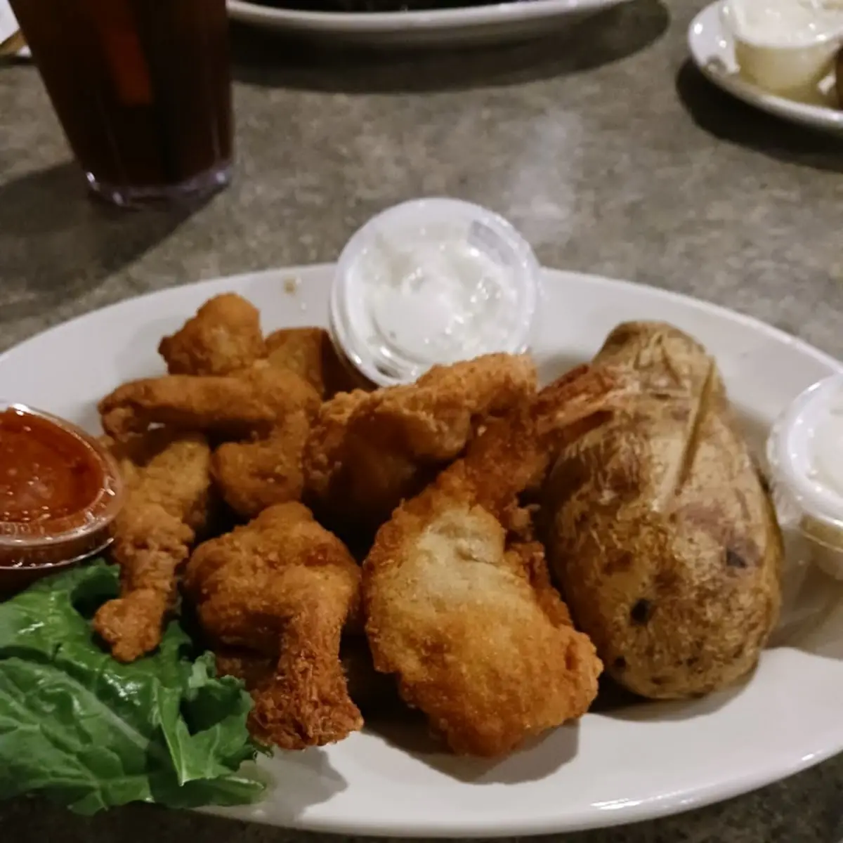 Fried Shrimp Dinner
