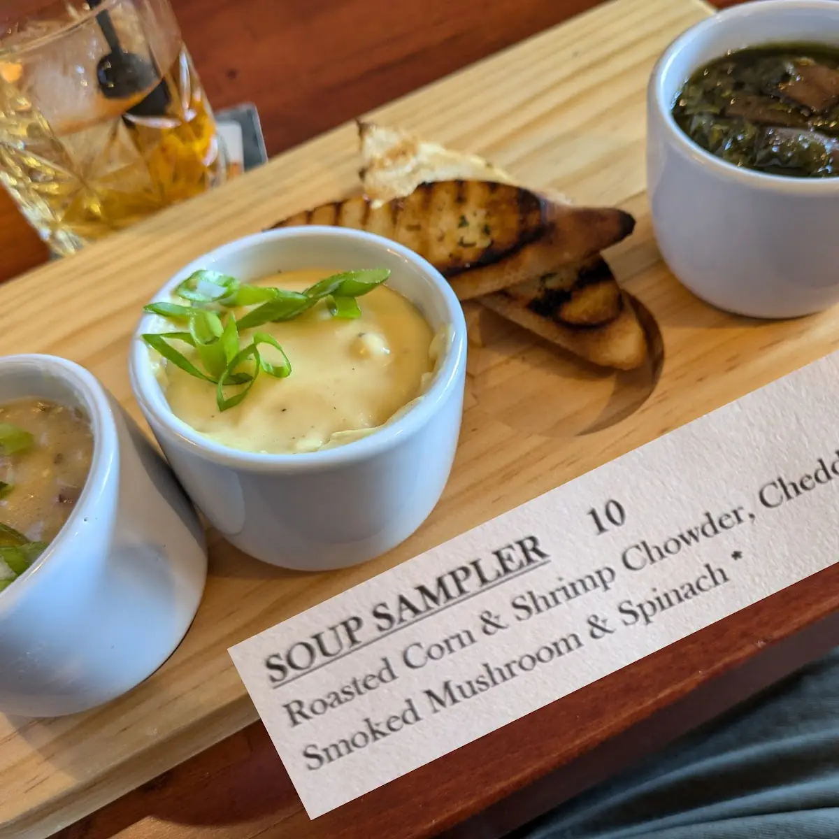Soup Sampler Platter
