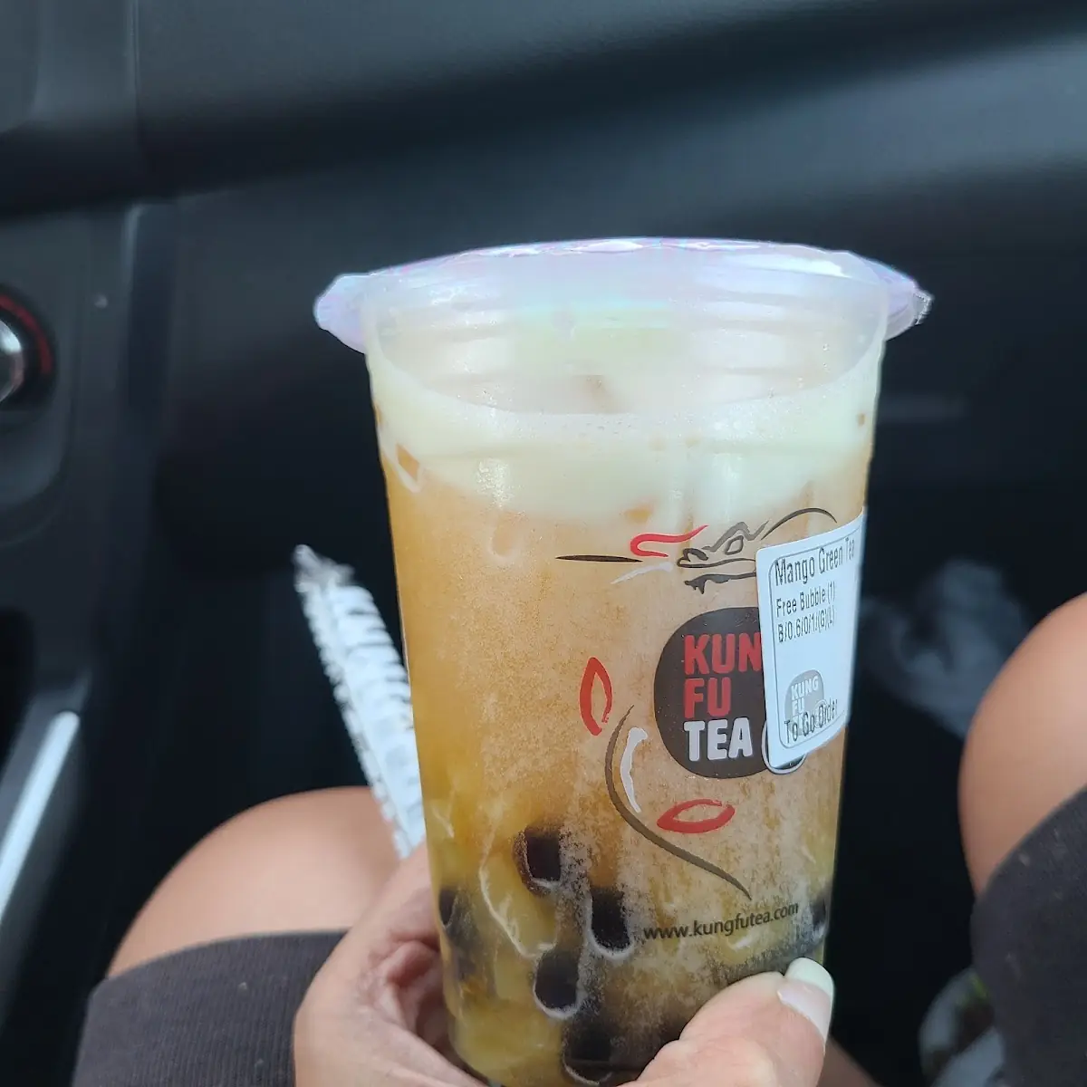 Lychee Punch Contains Green Tea and Actual Lychee Fruit