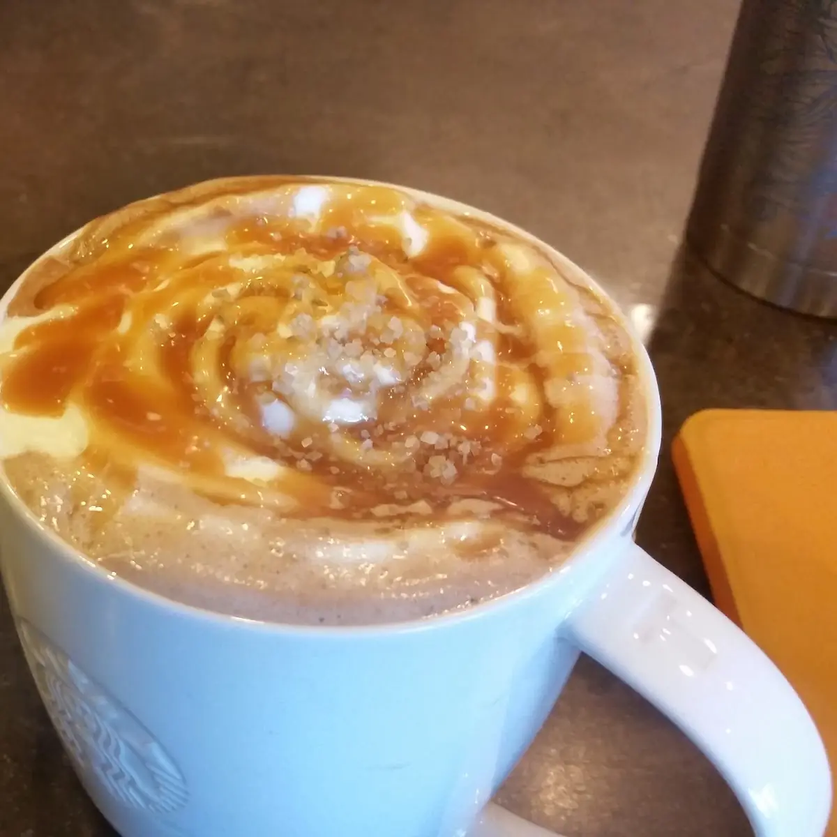Salted Caramel Hot Chocolate