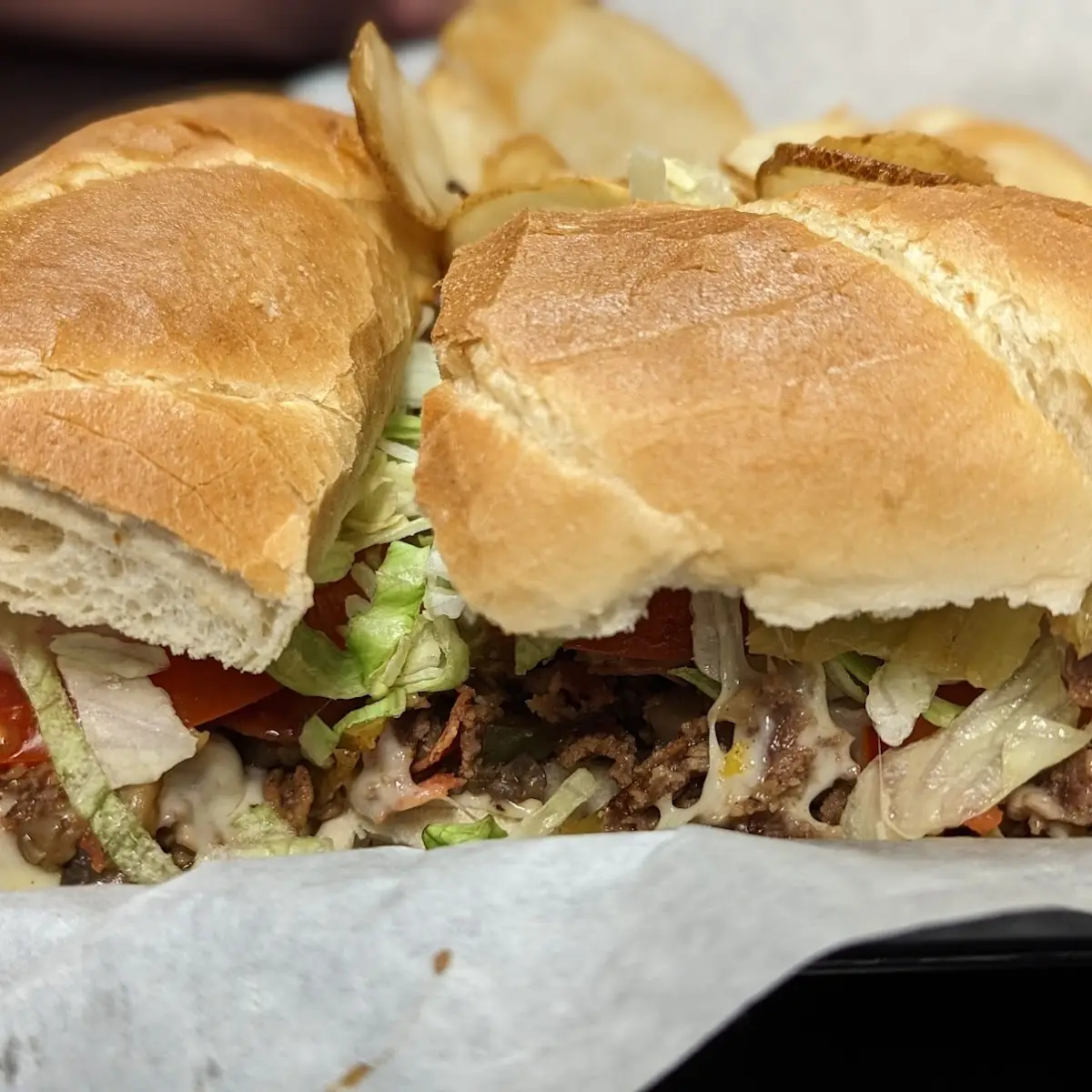 Loaded Steak and Cheese Sub