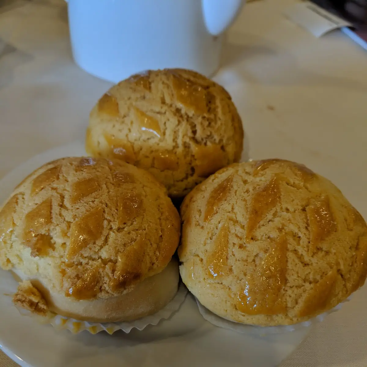 Baked Custard Bun