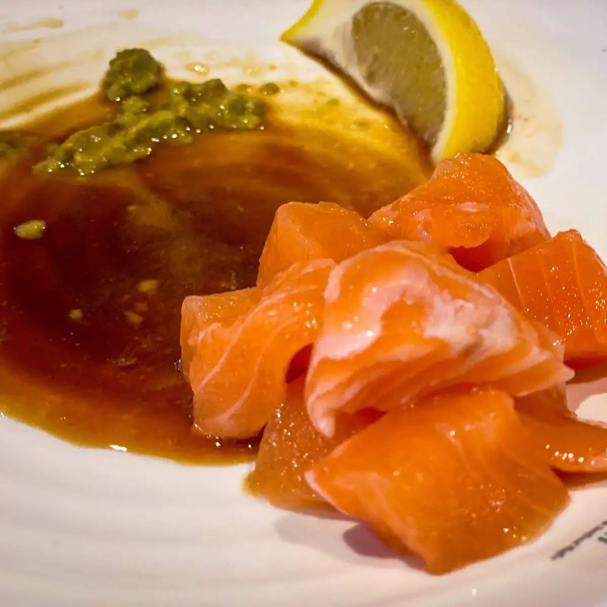 Salmon Sashimi