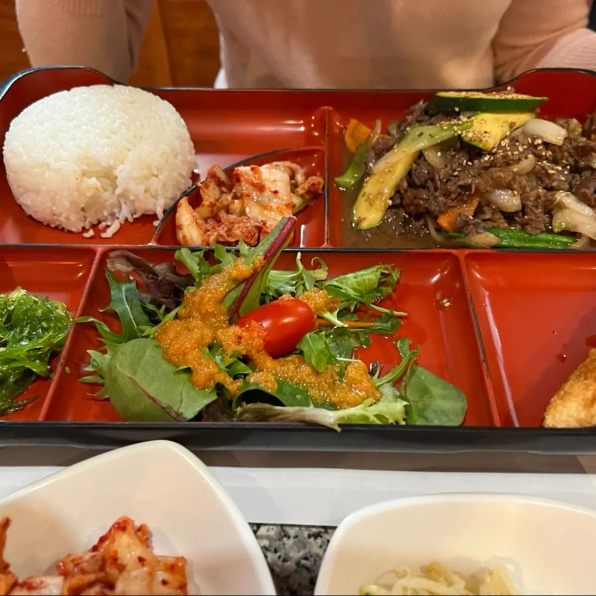 Galbi Bento Box