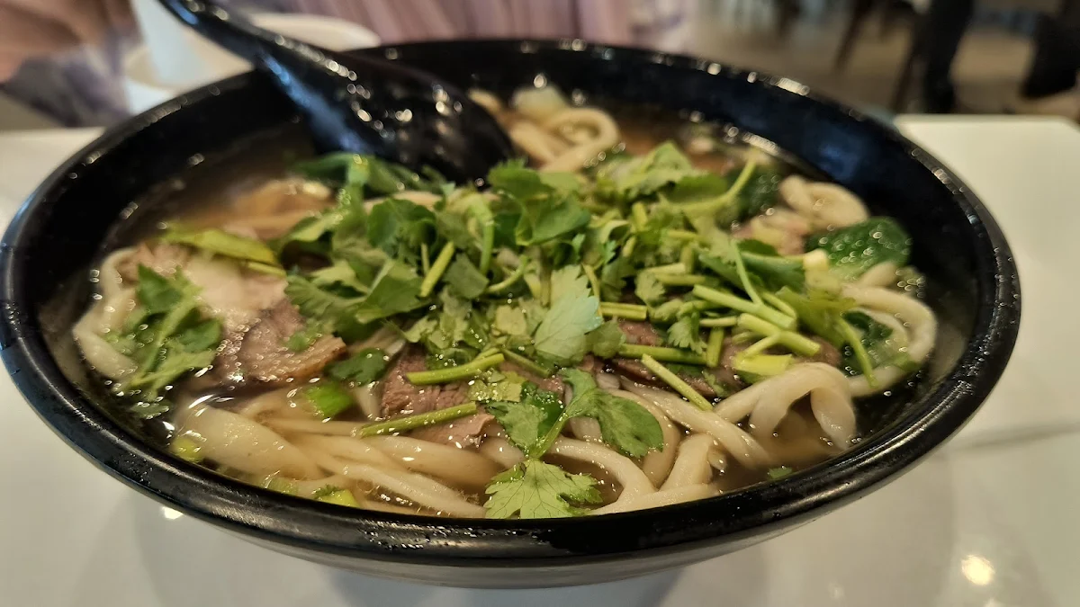 House Made Noodle Soup with Beef