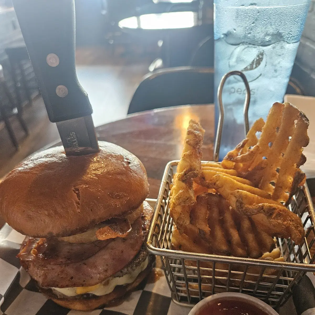 Comeback Burger and Fries