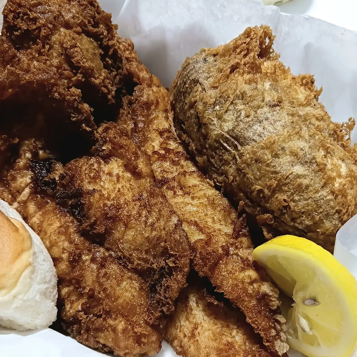 Beer Battered Catfish & Deep Fried Potatoe