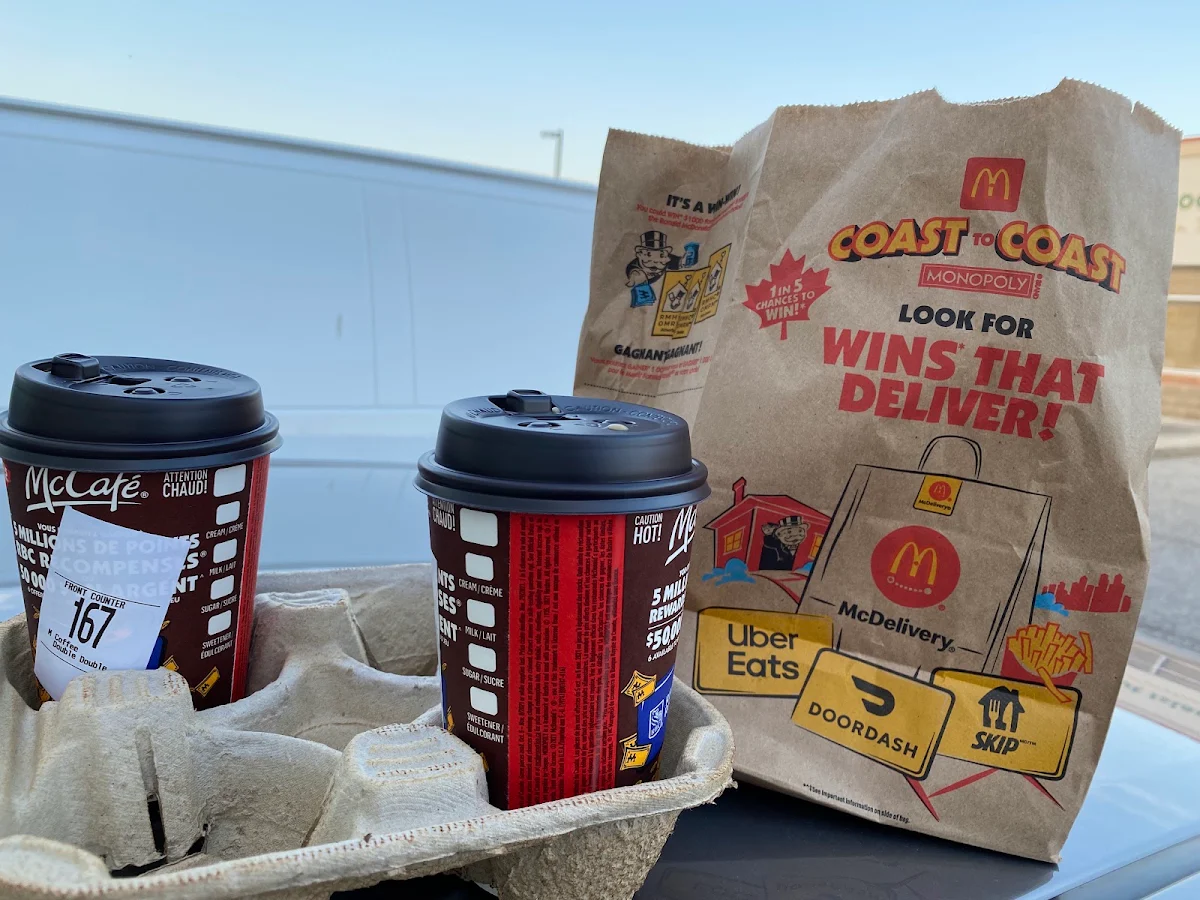 Coffee and Burger, McDonald's