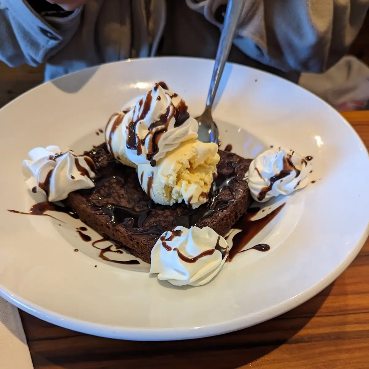 Ghirardelli Chocolate Brownie Sundae