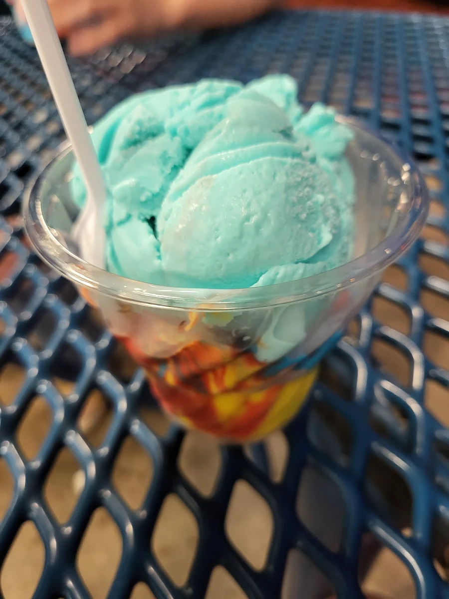 Blue Moon Ice Cream Superman Icecream