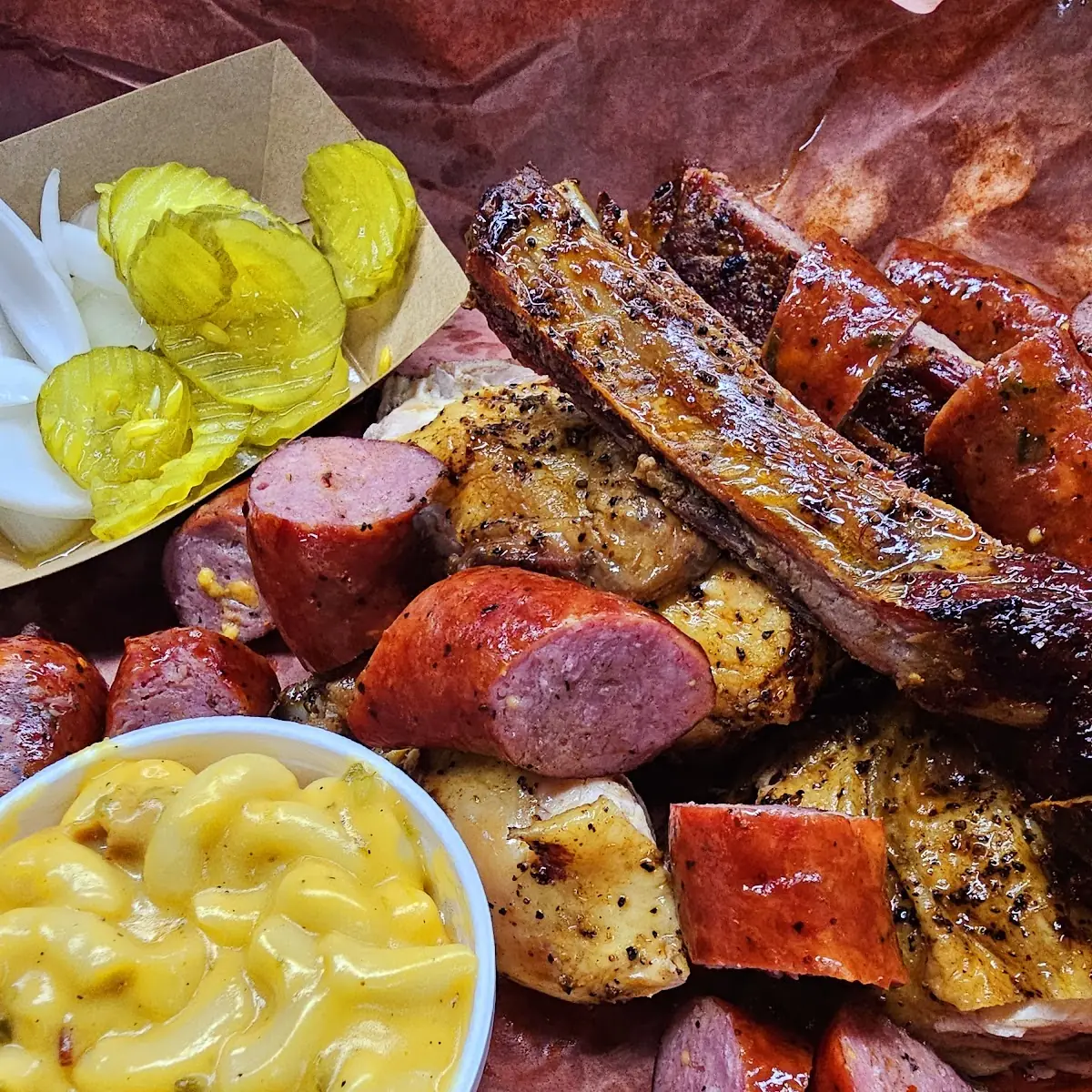 Ribs and BBQ Chicken
