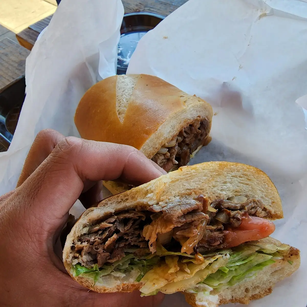 Tri-Tip Sandwich