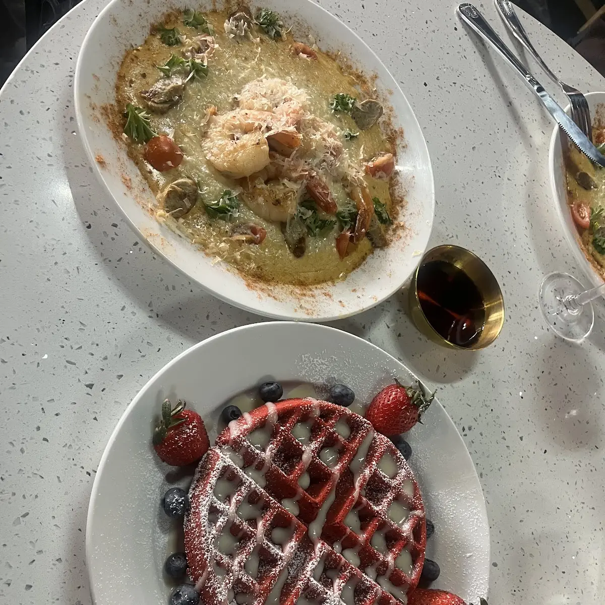 Red Velvet Waffle