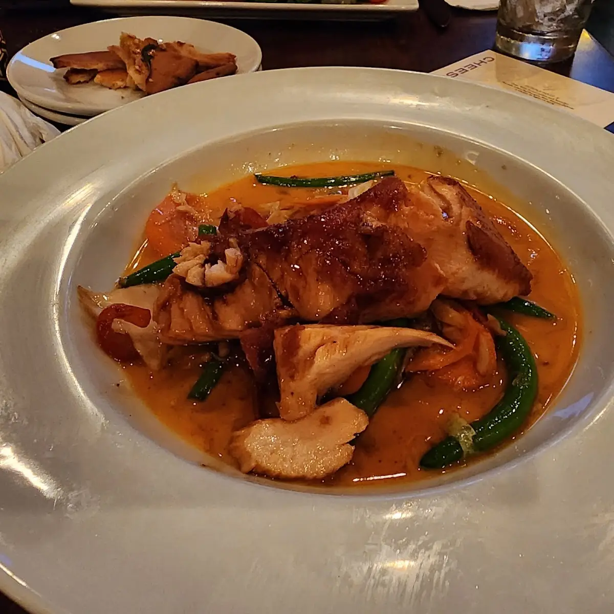 Thai Style Red Curry Salmon