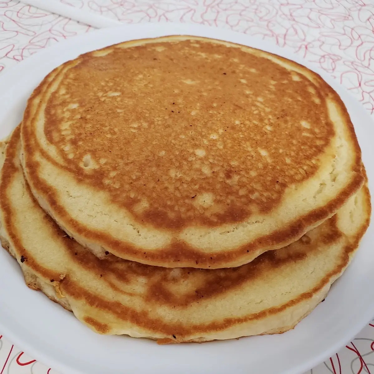 Crispy Blueberry Pancakes