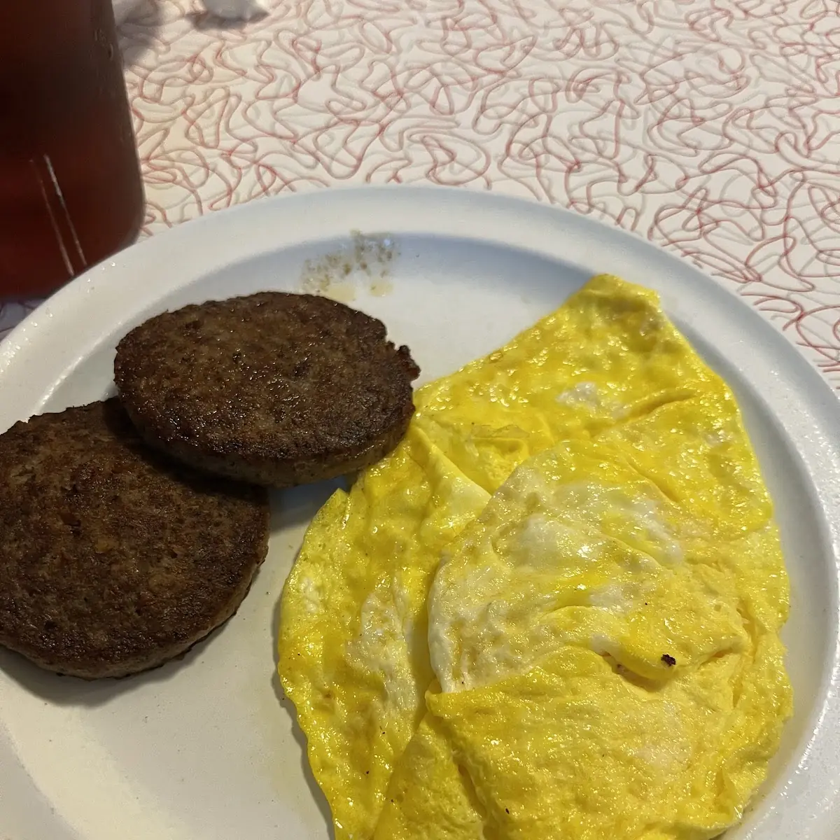 Scrambled Eggs and Sausage