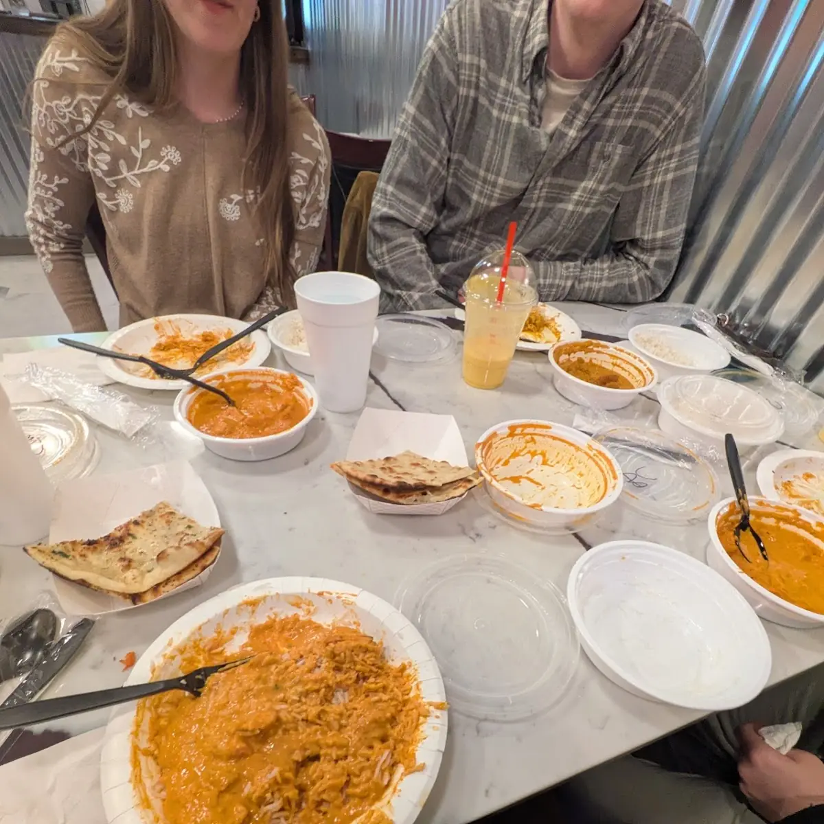 Butter Chicken Sauce with Fries