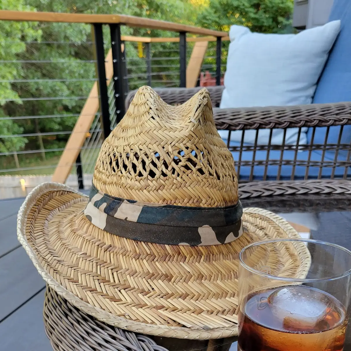 Old Fashioned After a Double Cheeseburger