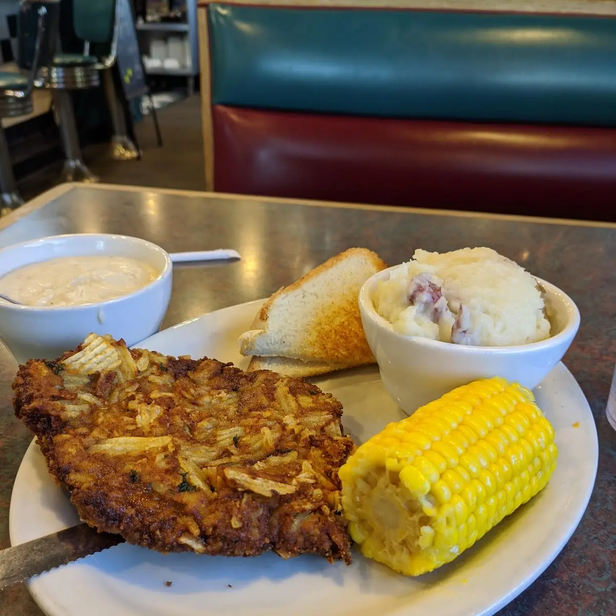 Chicken Fried Steak & Eggs