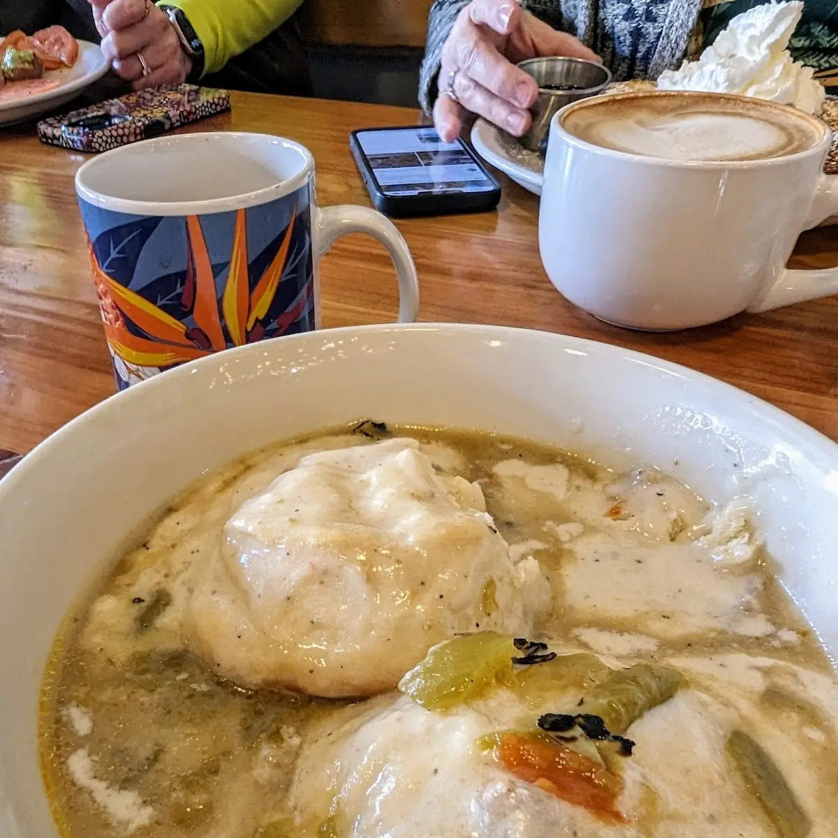 Green Chile Biscuits and Gravy