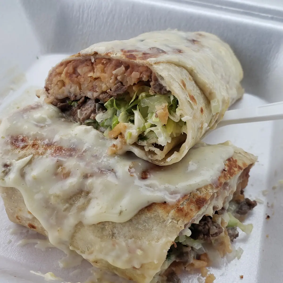 Grande Carne Asada Burrito