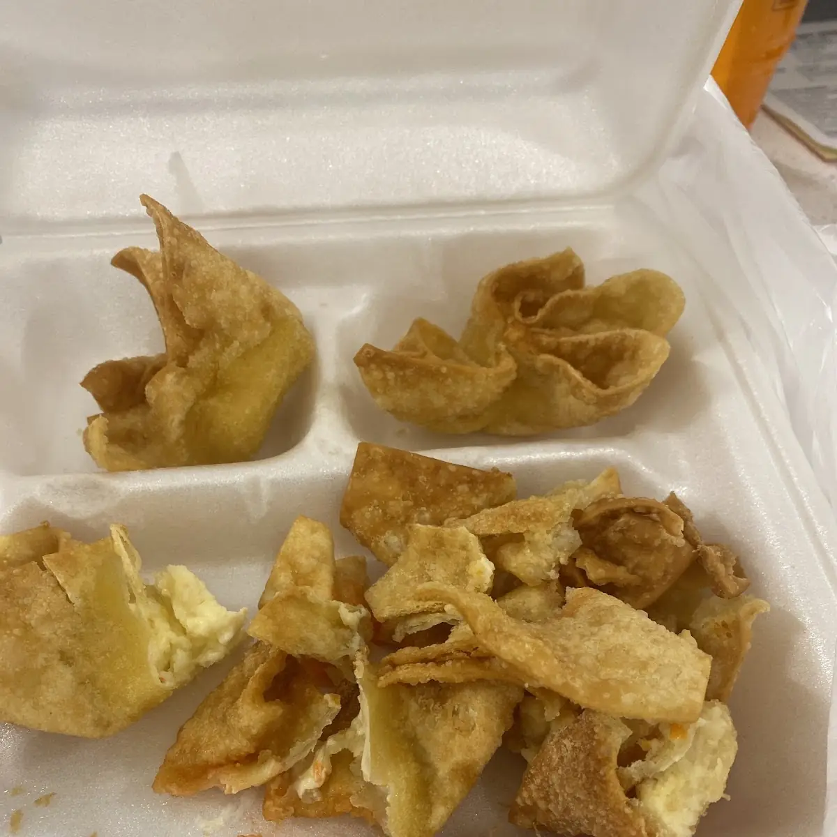 Egg Roll Crab Rangoon