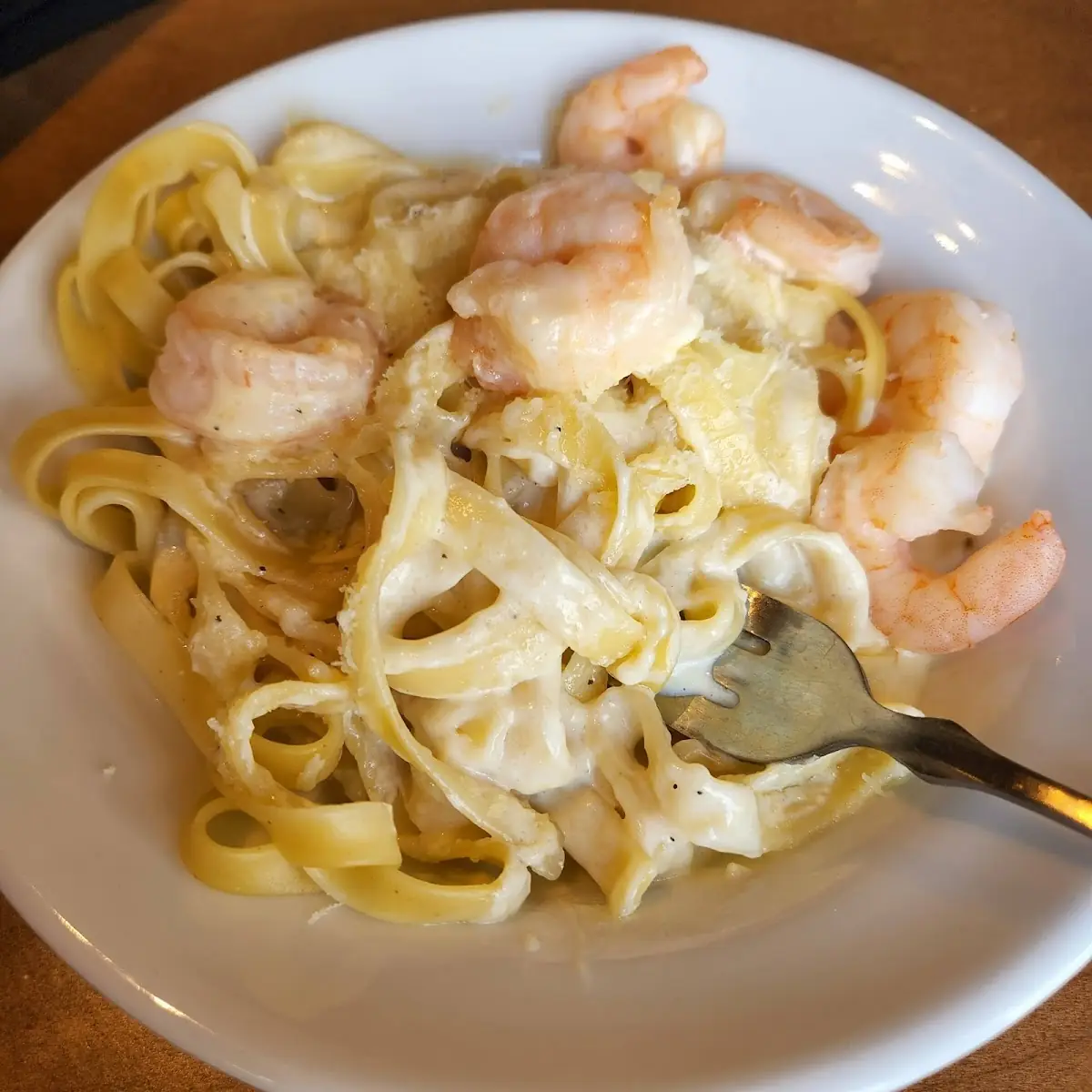 Shrimp Alfredo Pasta