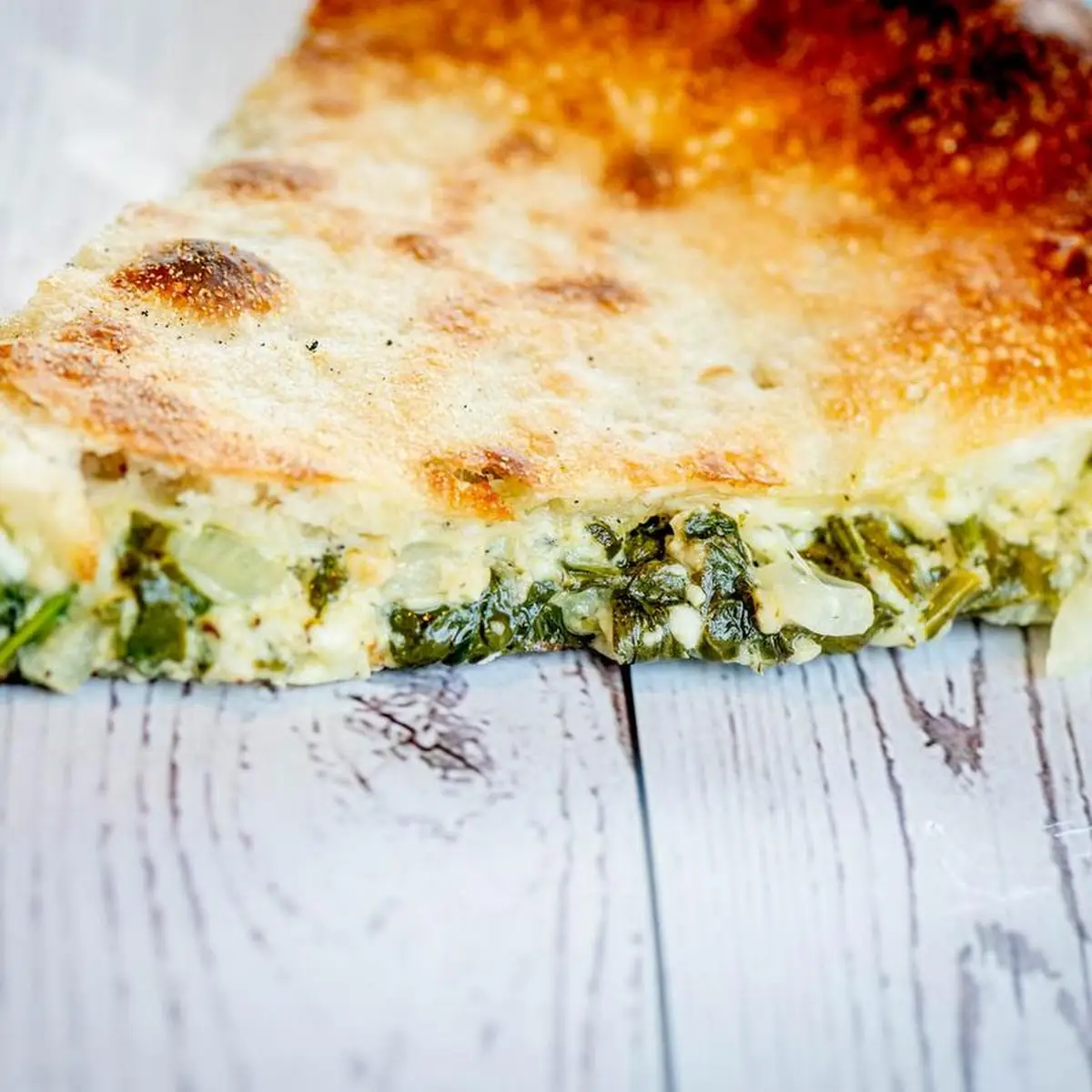 Spinach Pie Slice
