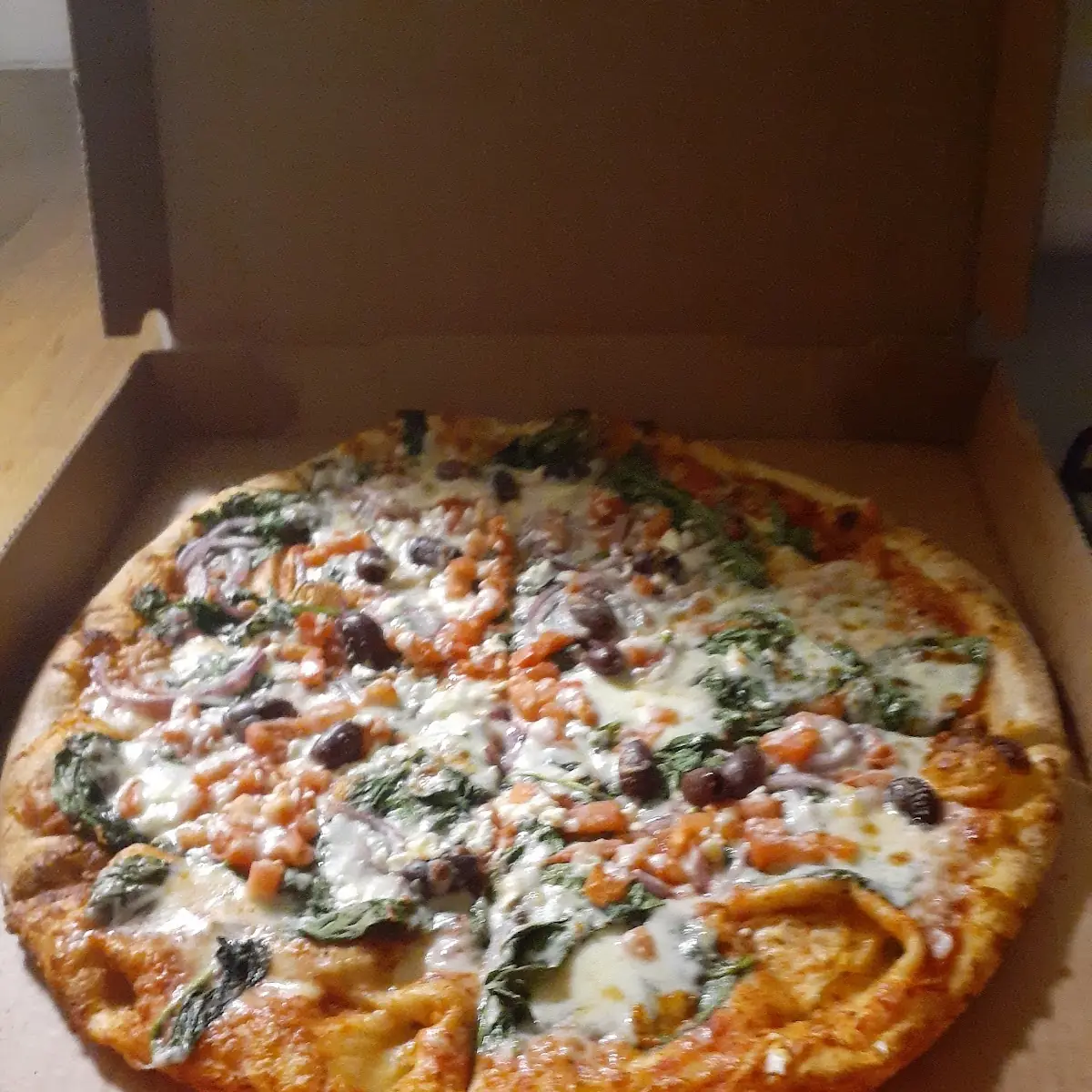 Spinach Pizza